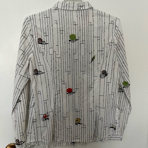 3 for $30 Women's strip shirt 100% cotton size S - Picture 2 of 4